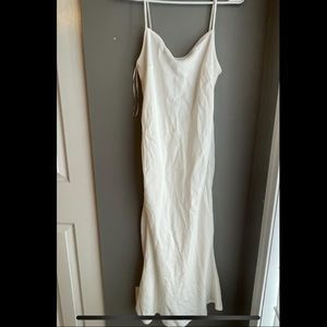 Zara white dress